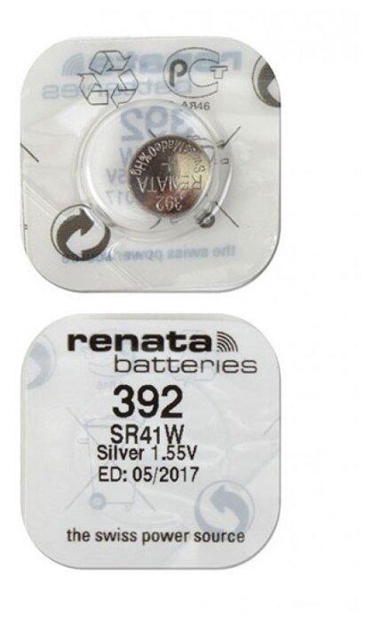 Батарейка Renata 392 (SR41W, SR736, SR41) - фото 2 - id-p196960843