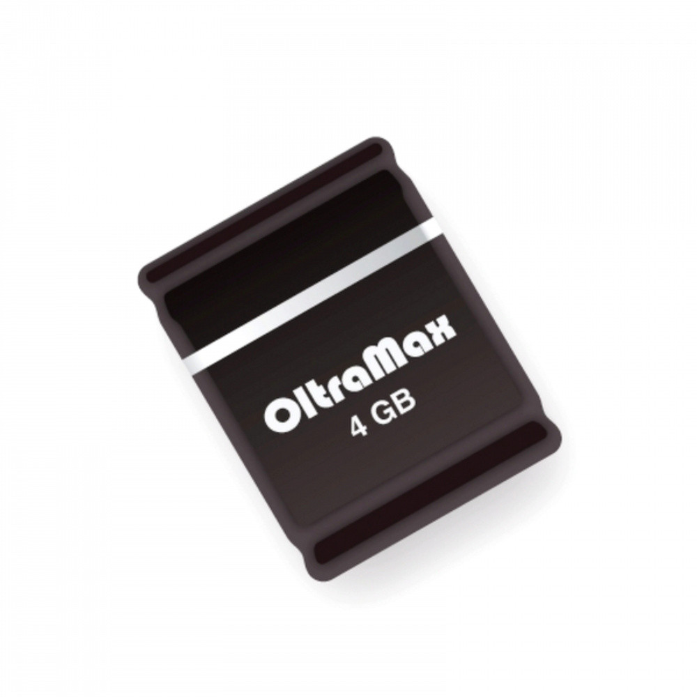 Флешка OltraMax 50 4GB USB 2.0 (черный) - фото 1 - id-p196960861
