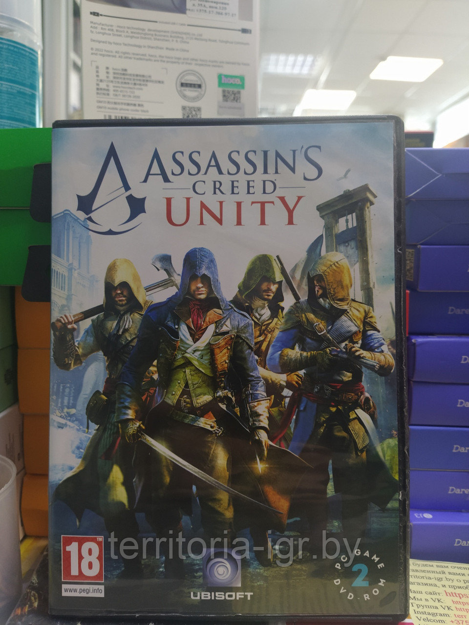 Assassin's Creed Unity DVD-2 (Копия лицензии) PC - фото 1 - id-p180098340
