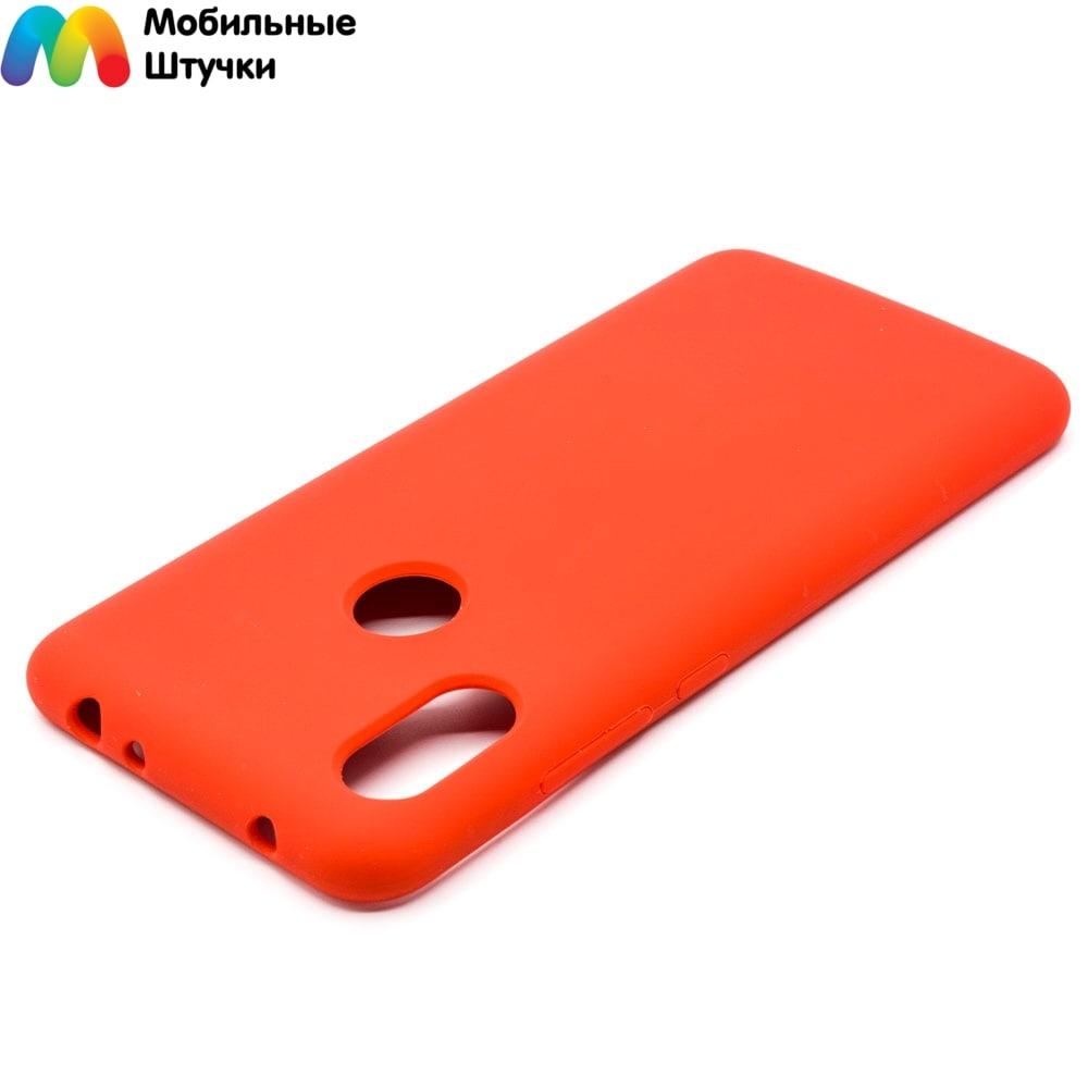 Чехол бампер Soft Touch Experts для Xiaomi Redmi Note 6 Pro (красный) - фото 2 - id-p196962918