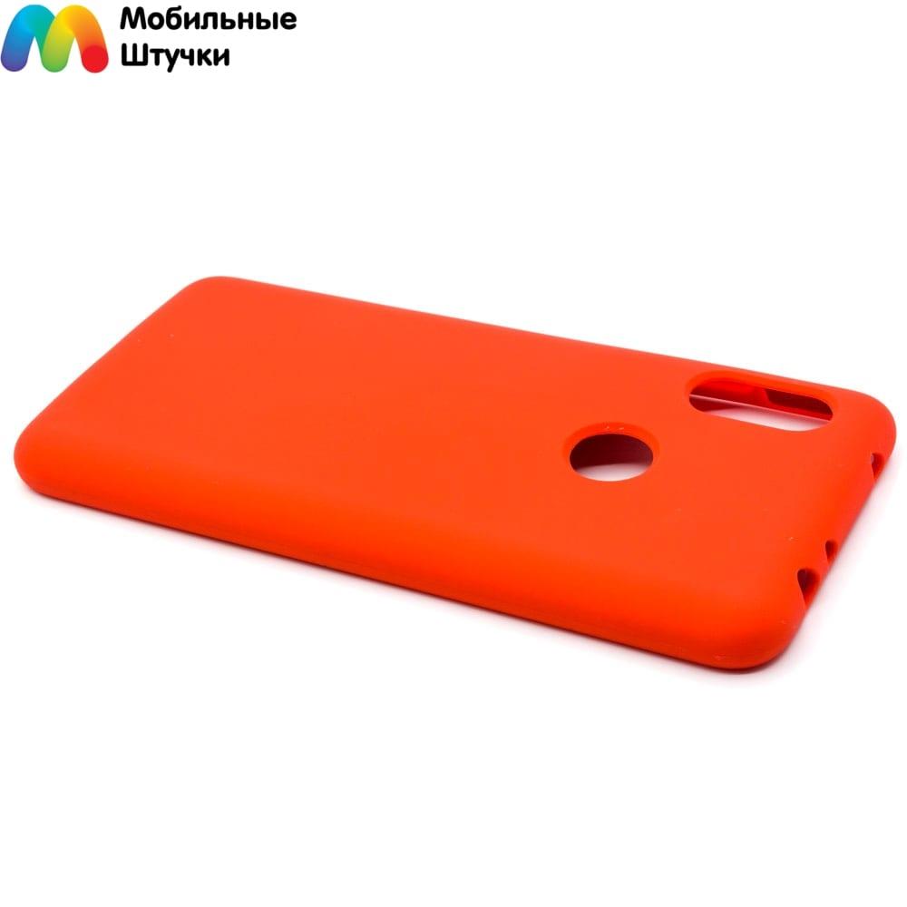 Чехол бампер Soft Touch Experts для Xiaomi Redmi Note 6 Pro (красный) - фото 3 - id-p196962918