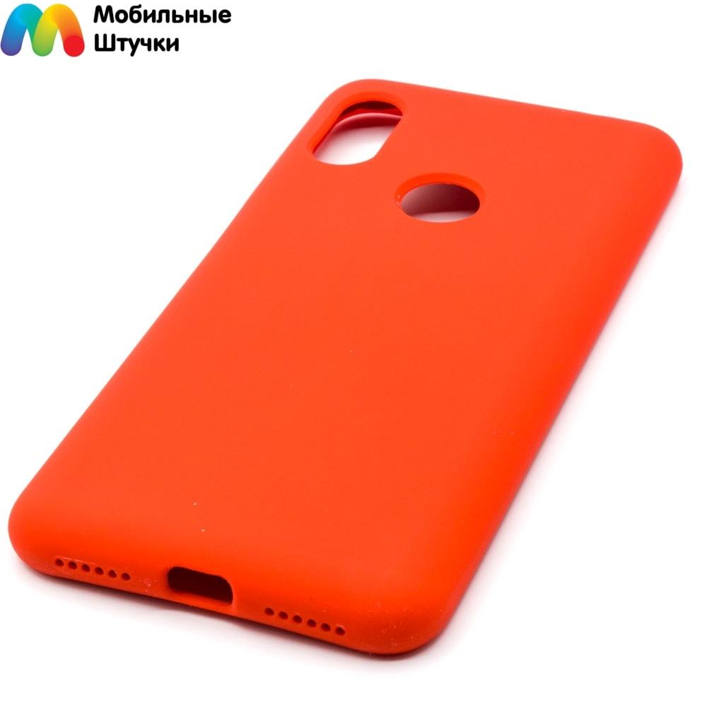 Чехол бампер Soft Touch Experts для Xiaomi Redmi Note 6 Pro (красный) - фото 4 - id-p196962918