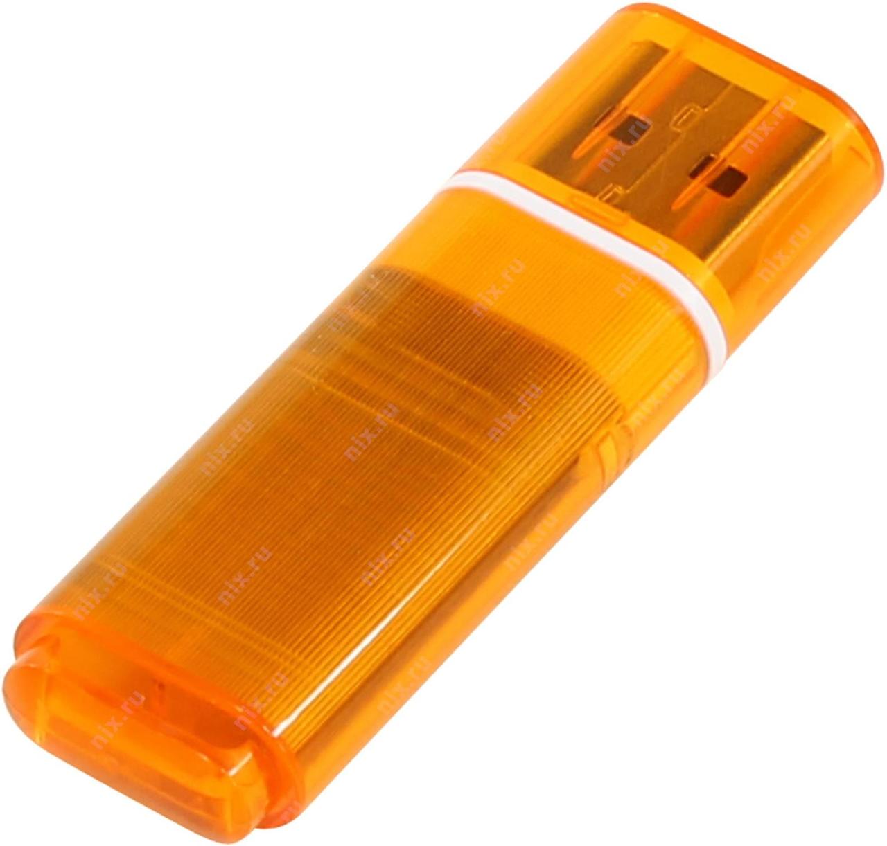 Флешка SmartBuy Glossy 8GB USB 2.0 (оранжевая) - фото 6 - id-p196962003
