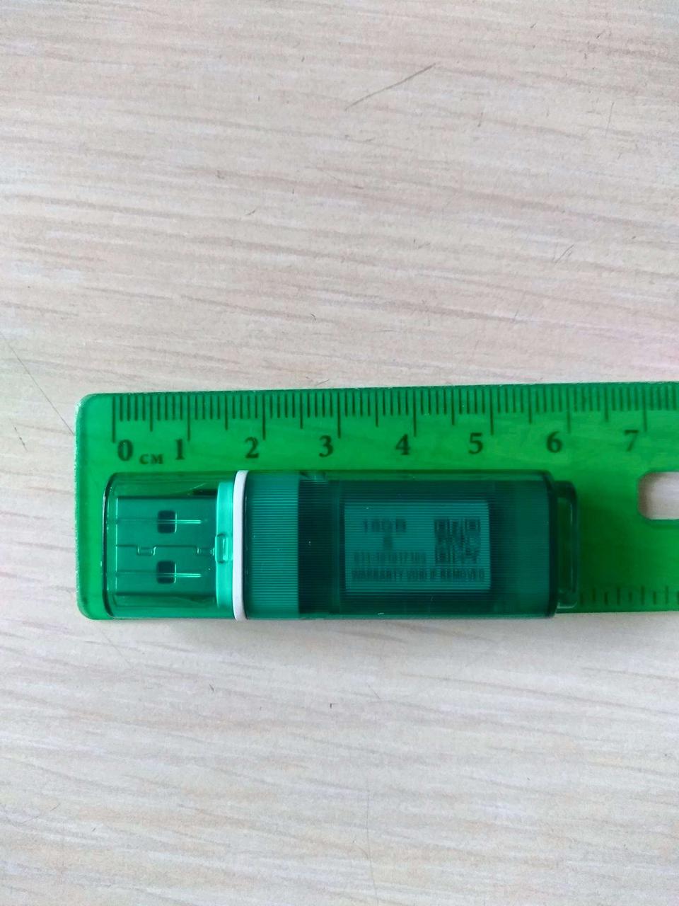 Флешка SmartBuy Glossy 16GB USB 2.0 (зеленый) - фото 4 - id-p196962005