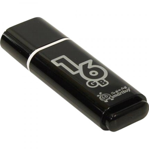 Флешка SmartBuy Glossy 16GB USB 2.0 (черный) - фото 5 - id-p196962008