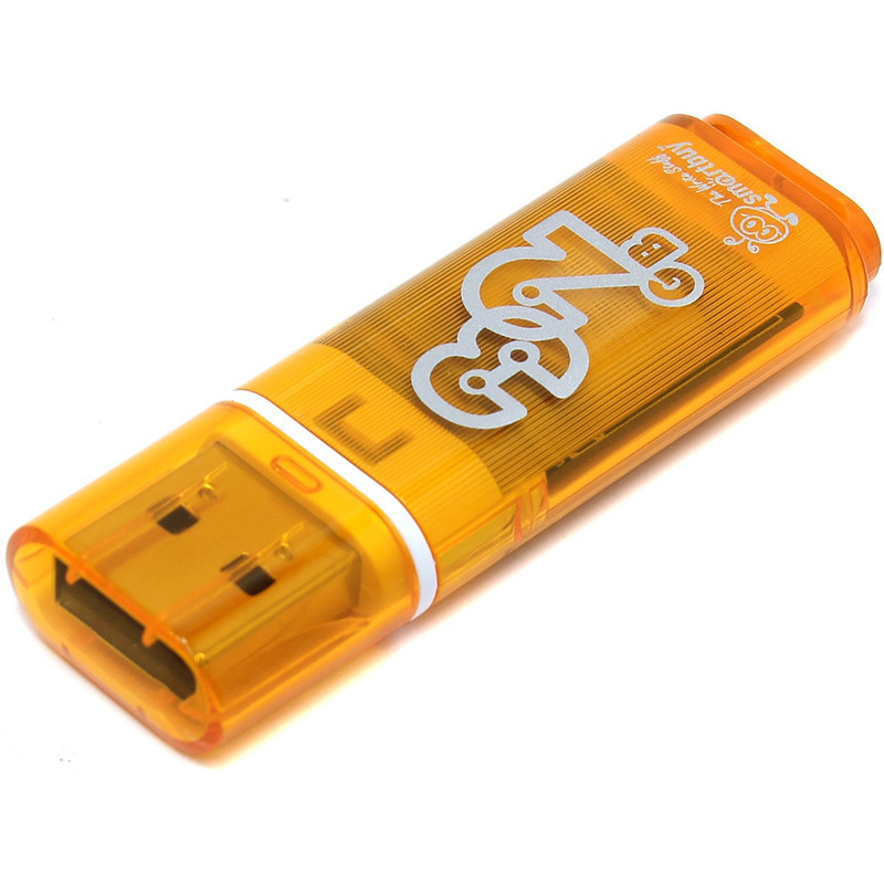 Флешка SmartBuy Glossy 32GB USB 2.0 (оранжевая) - фото 5 - id-p196962010