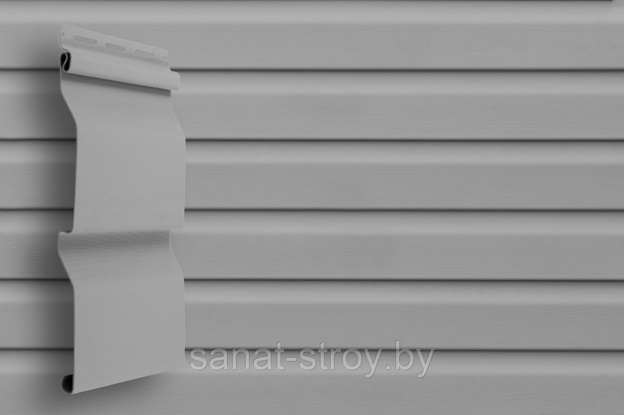 Сайдинг Корабельная доска Grand Line Standart серый (3,66м) - фото 1 - id-p196967923