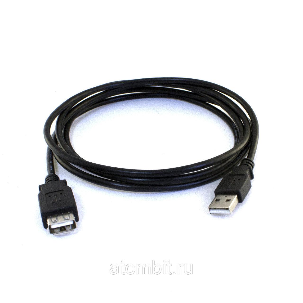 USB удлинитель Perfeo U4502 USB 2.0 AM - AF (1м) - фото 2 - id-p196962015