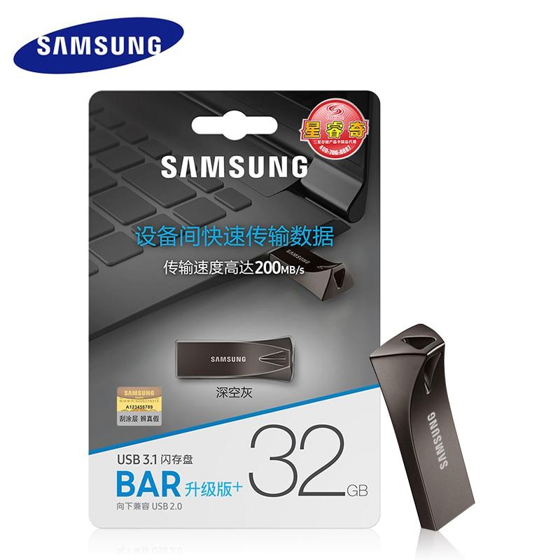 Флешка Samsung BAR Plus 32GB - фото 2 - id-p196963963