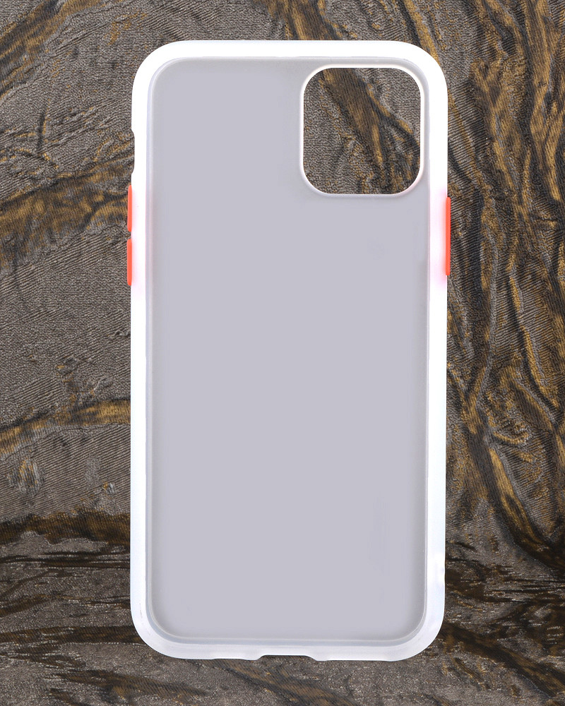 Чехол бампер Frosted для iPhone 11 Pro (белый) - фото 2 - id-p196963021