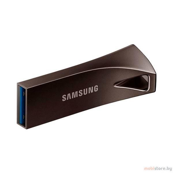 Флешка Samsung BAR Plus 128GB (черный) - фото 1 - id-p196964011