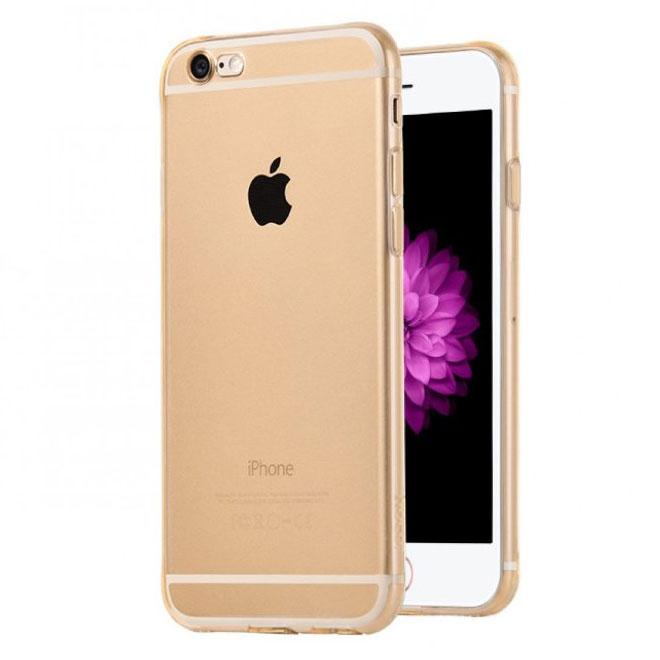 Чехол бампер Hoco для Apple iPhone 6, 6s (золотой) - фото 1 - id-p196963040