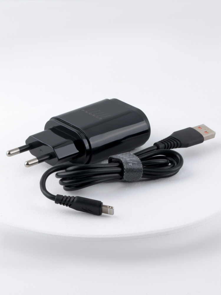 Сетевое зарядное устройство PROFIT ES-D44S USB QC3.0 с кабелем Lightning