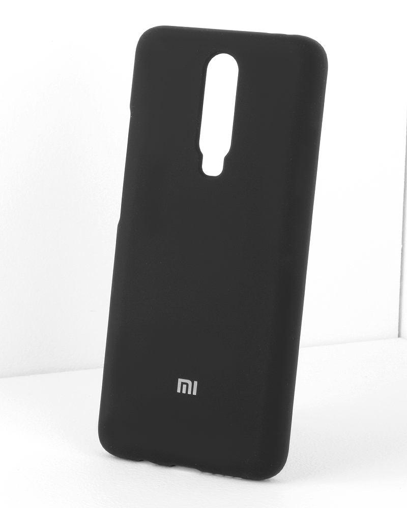 Силиконовый чехол для Xiaomi Redmi K30, Pocophone X2 (черный) - фото 1 - id-p196964142