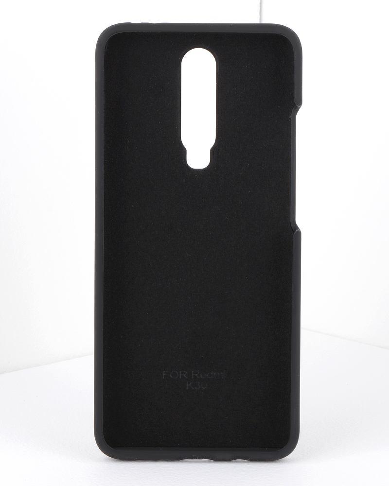 Силиконовый чехол для Xiaomi Redmi K30, Pocophone X2 (черный) - фото 2 - id-p196964142