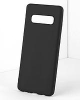 Чехол бампер Matti №2 для Samsung Galaxy S10 Plus (черный)