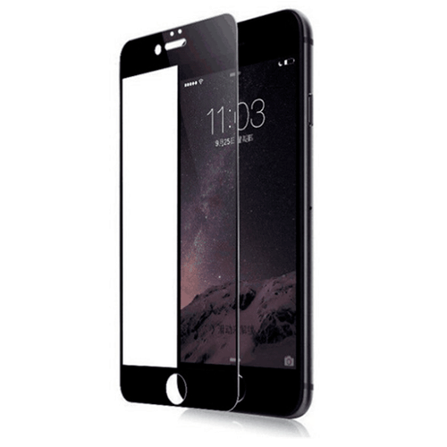 Защитное стекло для Apple iPhone 6 / 6s (черный) - фото 1 - id-p196962349