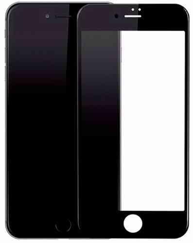Защитное стекло для Apple iPhone 7 / 8 Plus (черный) - фото 1 - id-p196962355