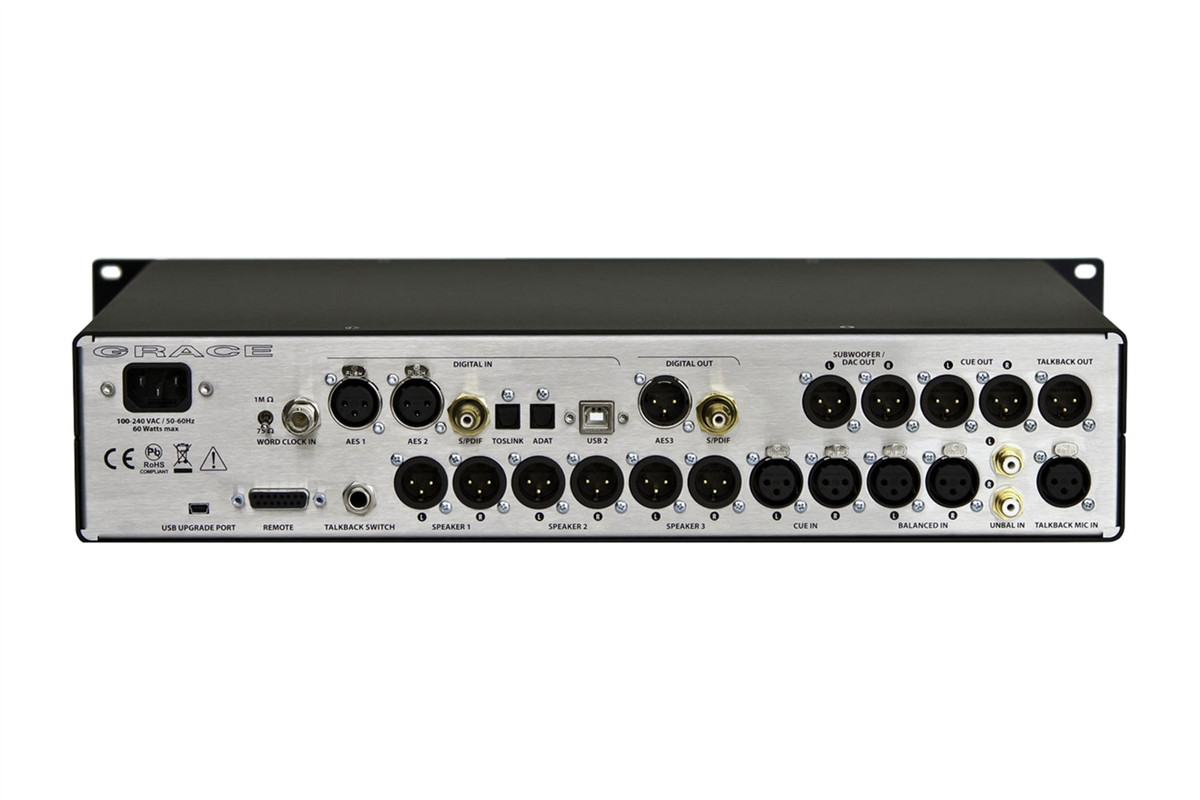 Контроллер студийных мониторов Grace Design m905 Monitor Controller Silver - фото 3 - id-p196976714