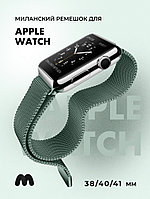 Миланский сетчатый браслет для Apple Watch 38-40-41 мм (Water Lily)