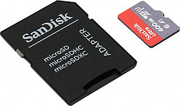 Карта памяти SanDisk Ultra microSDXC Class 10 UHS Class 1 A1 100MB/s 64GB + SD adapter