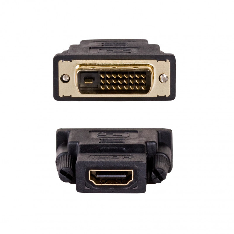 Адаптер Perfeo A7004 HDMI (F) - DVI-D Dual Link (M) - фото 3 - id-p196961508