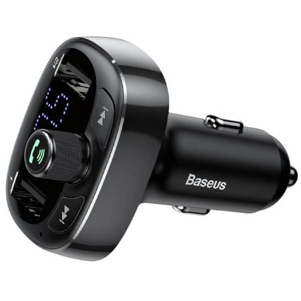 FM-трансмиттер Baseus MP3 Car Charger (черный) - фото 1 - id-p196961558