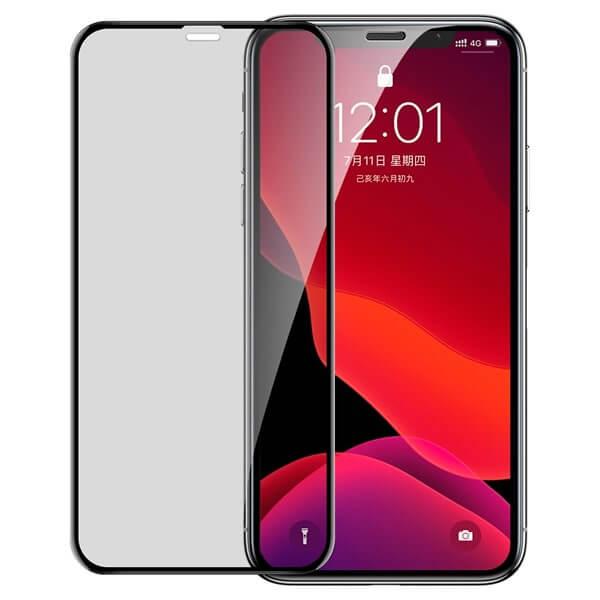 Защитное стекло Baseus для Apple iPhone XS Max / 11 Pro Max антишпион (SGAPIPH65-ATG01) - фото 1 - id-p196961575