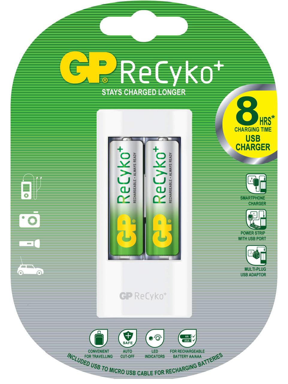 Зарядное устройство для аккумуляторов GP Power Bank U211 - фото 1 - id-p196961608