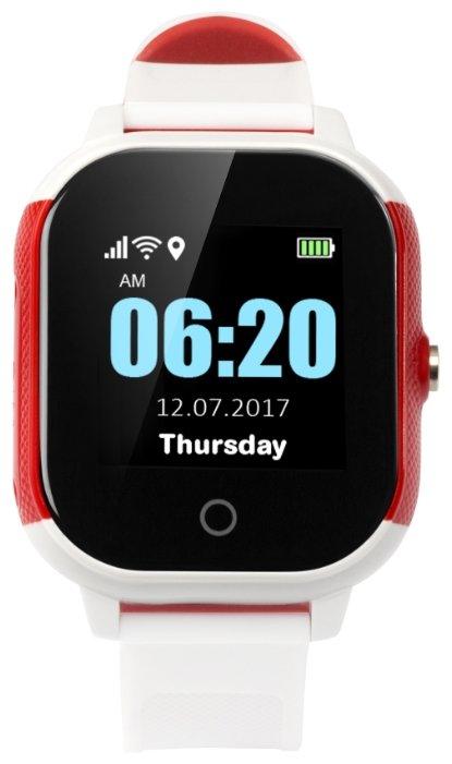 Часы телефон Smart Baby Watch Wonlex GW700S (бело-красный) - фото 4 - id-p196961664
