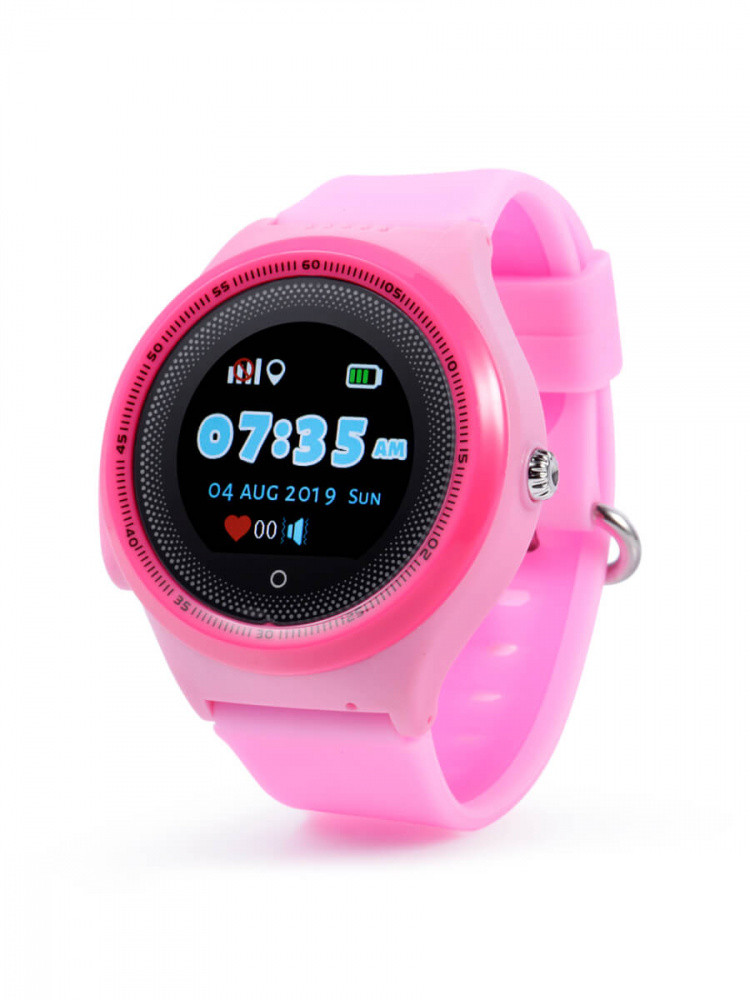Часы телефон Smart Baby Watch Wonlex KT06 (розовый) - фото 1 - id-p196961676