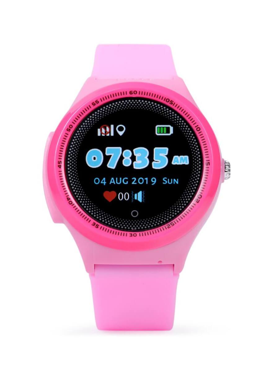 Часы телефон Smart Baby Watch Wonlex KT06 (розовый) - фото 3 - id-p196961676