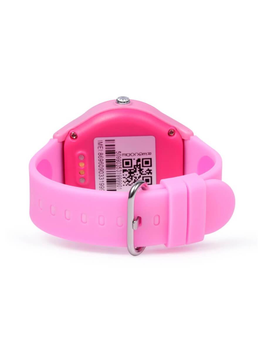 Часы телефон Smart Baby Watch Wonlex KT06 (розовый) - фото 4 - id-p196961676