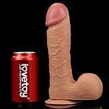 Фаллоимитатор реалистичный с присоской Legendary king-sized Realistic Dildo 25 см, фото 2