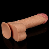 Фаллоимитатор реалистичный с присоской Legendary king-sized Realistic Dildo 25 см, фото 6