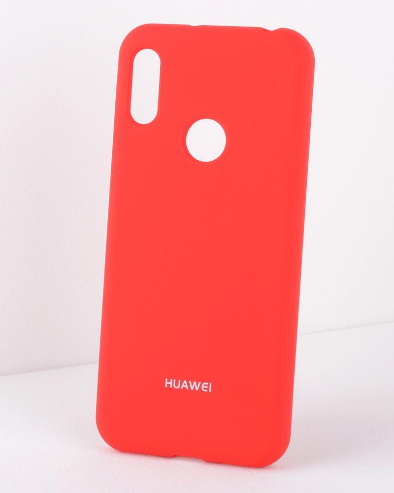 Силиконовый чехол для Huawei Y6 (2019), Y6S, Honor 8A (красный) - фото 1 - id-p196963740