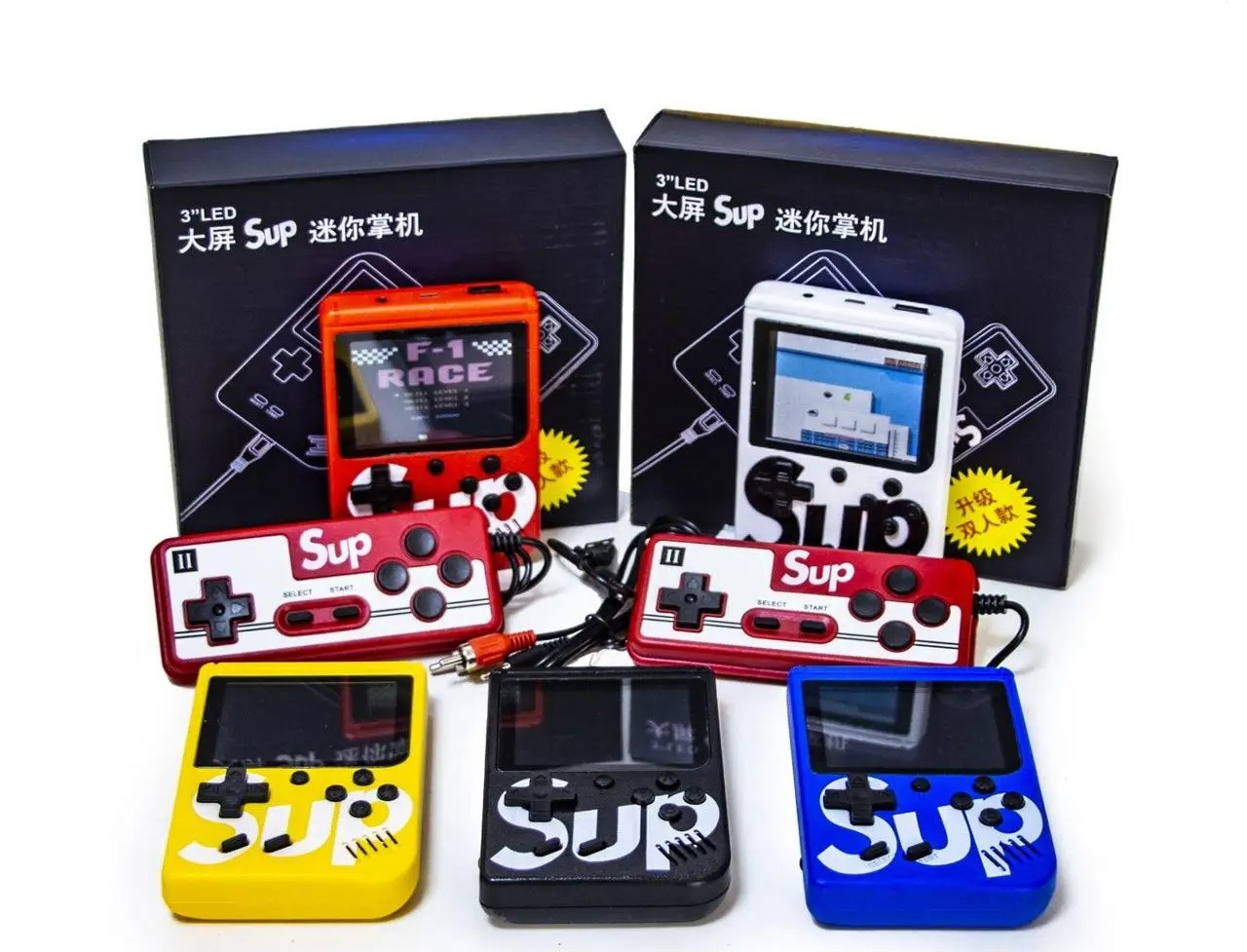 Игровая приставка Sup Game Box 500 игр с джойстиком + подарок - фото 7 - id-p196979221