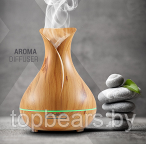 Увлажнитель воздуха,  аромадиффузор Air Humidifier Aromatherapy Тюльпан (луковица), с пультом, 400ml, 220V