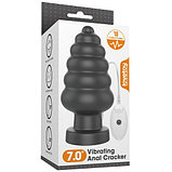 Большая анальная пробка с вибрацией King Sized Vibrating Anal Cracker 18 см, фото 10