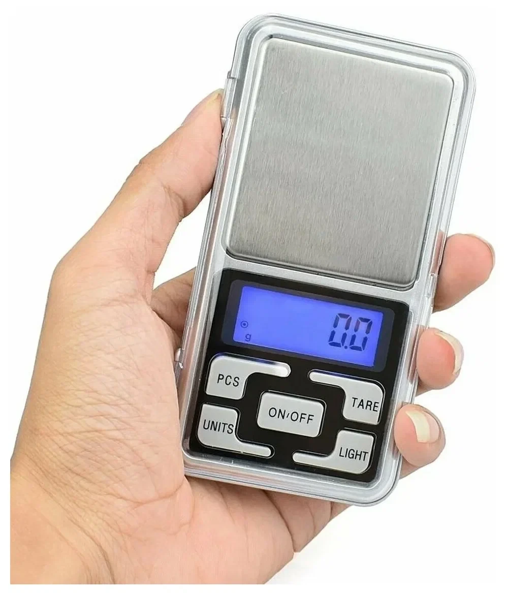Весы Pocket Scale с шагом 0.01 до 200 гр. - фото 3 - id-p196983186