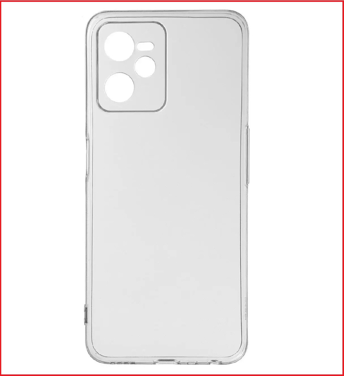 Чехол-накладка для Realme C35 (силикон) прозрачный с защитой камеры