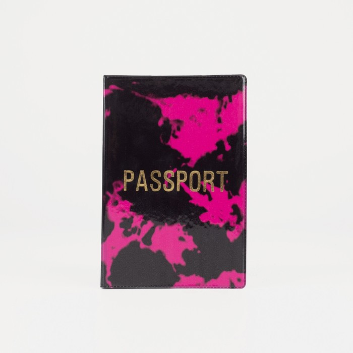 Обложка для паспорта, 9,5*0,3*13,5, Глянец, PASSPORT, б/уг, микс 7607682 - фото 2 - id-p196986703