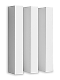Брус декоративный МДФ Ликорн белая матовая 40*40*2800мм, фото 2