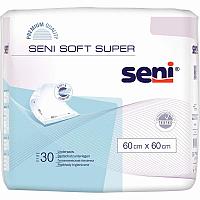 Впитывающие пеленки (простыни) Seni Soft Super, 60х60 см, 30 шт.
