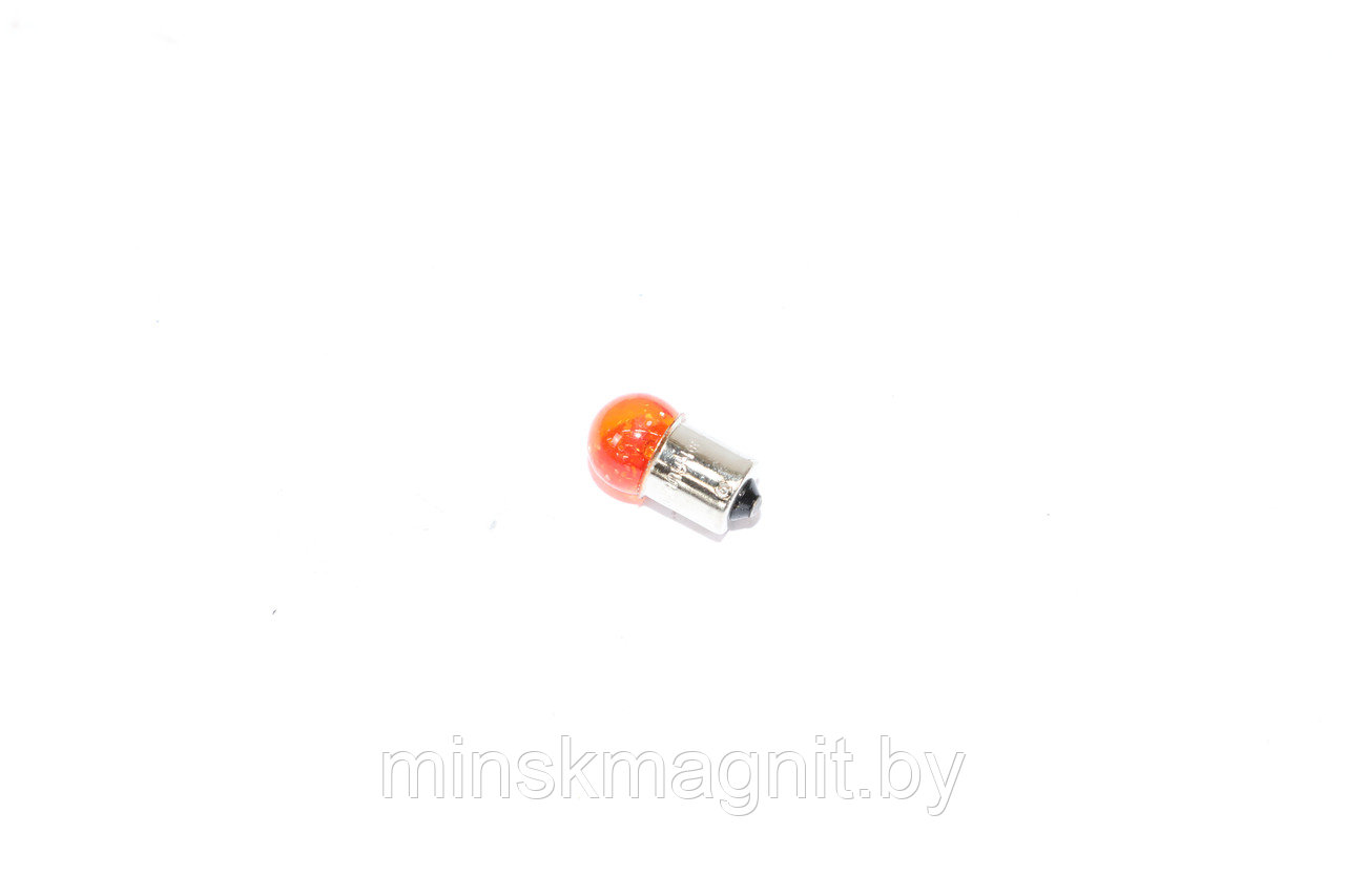 Лампа 12V (габаритные огни) оранж. 1 контакт А12-5W МАЗ (спецпредложение) - фото 1 - id-p102679412