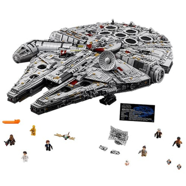 Конструктор LEGO Star Wars 75192 Сокол Тысячелетия - фото 3 - id-p196987579