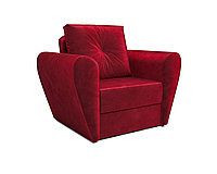 Кресло-кровать Квартет (Бархат красный STAR VELVET 3 DARK RED)
