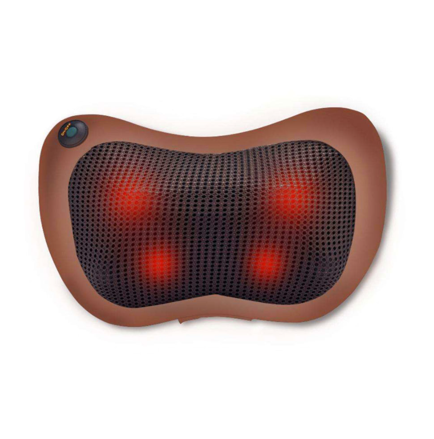 Электрическая массажная подушка "BALI" для шеи, плеч, тела (25 Вт, 8 роликов) - фото 2 - id-p196992750