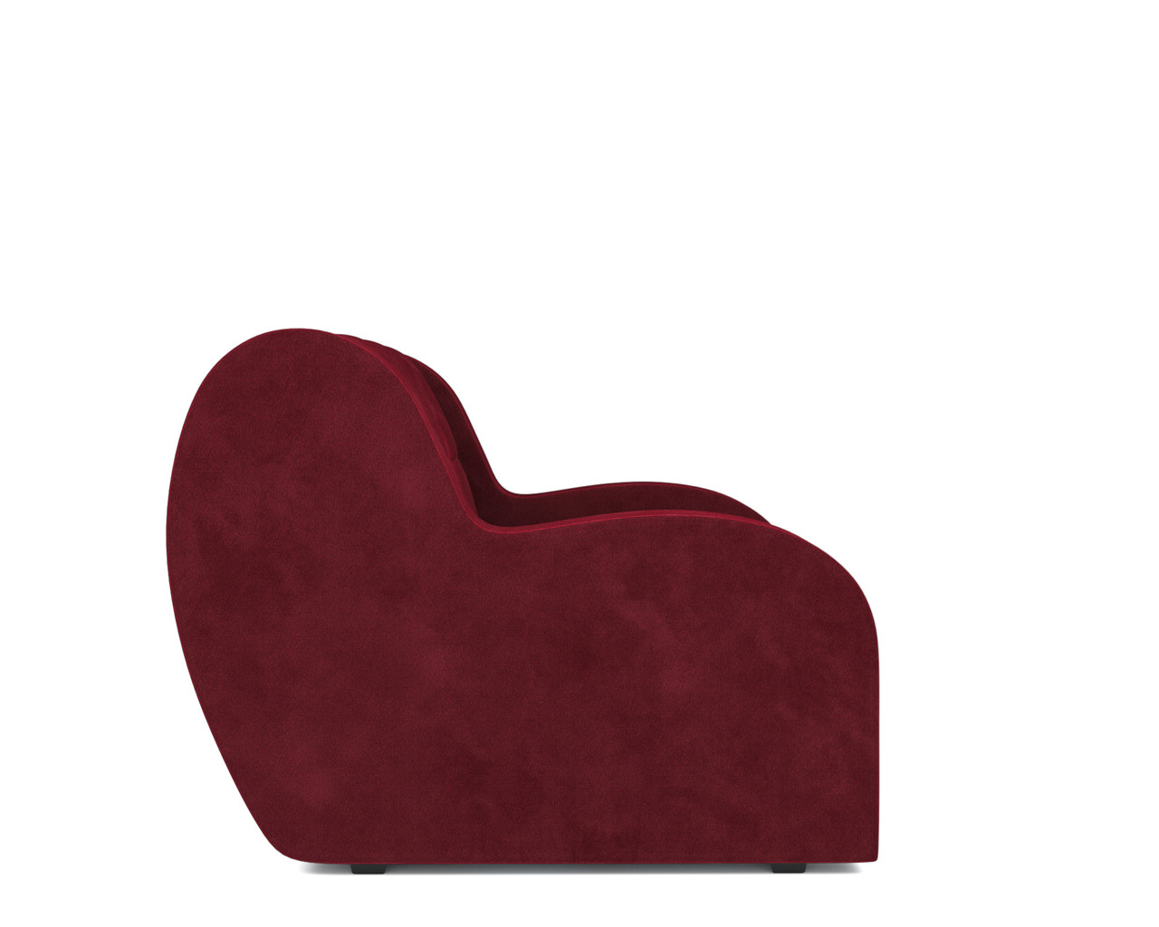 Кресло-кровать Аккордеон Барон (Бархат красный STAR VELVET 3 DARK RED) - фото 3 - id-p196992704