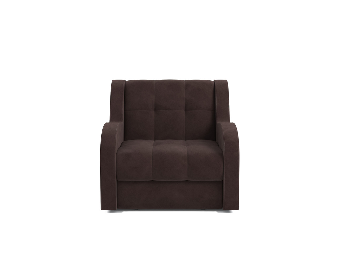 Кресло-кровать Аккордеон Барон (Велюр молочный шоколад НВ-178 13) - фото 2 - id-p196992706